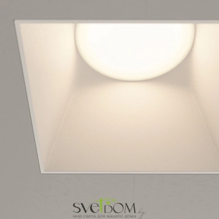 Встраиваемые светильники Maytoni DL051-01-GU10-SQ-W от Магазина Svetdom.by