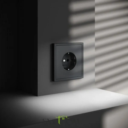 Розетки электрические с заземлением Voltum S70 VLS040107  Voltum