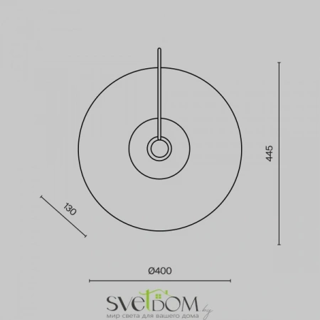 Настенные светильники MOD305WL-01B Maytoni | Svetdom.by