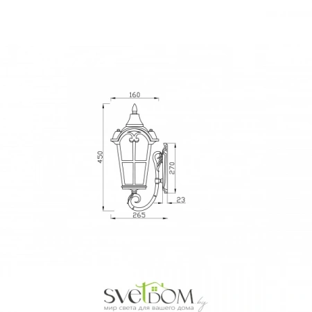 Настенные светильники O413WL-01BZ1 Maytoni | Svetdom.by