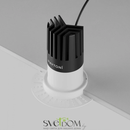 Встраиваемые светильники Maytoni DL122-15W-4K-TRS-W от Магазина Svetdom.by