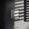 Выключатель двухклавишный Voltum S70 VLS020105  Voltum VLS020105