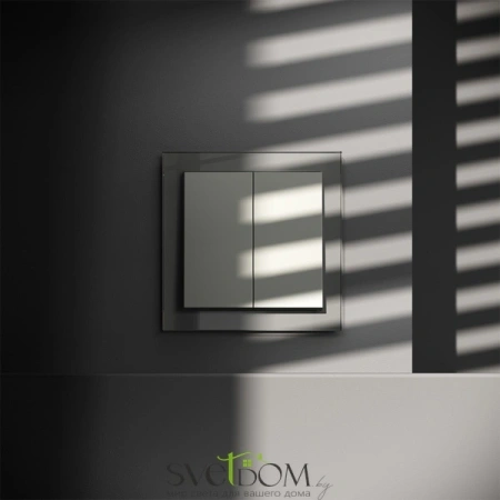 Выключатель двухклавишный Voltum S70 VLS020105  Voltum VLS020105