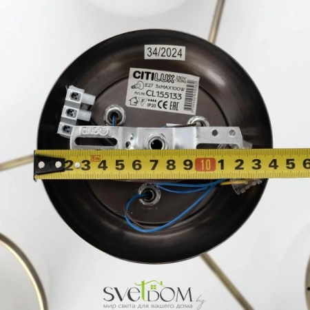 Фото CL155133 CITILUX Люстры потолочныеCL155133 CITILUX | Svetdom.by