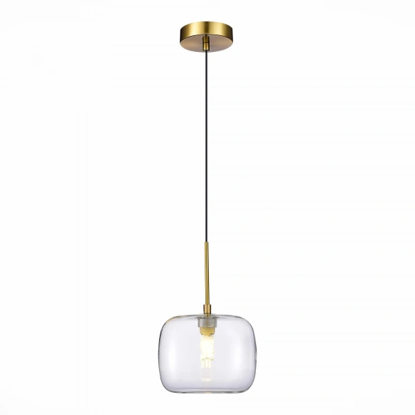 SL1049.303.01 Подвес ST-Luce Латунь/Прозрачный G9 1*5W FINN