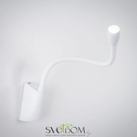 Citilux Декарт CL704340 LED Бра гибкое с выключателем Белое CITILUX