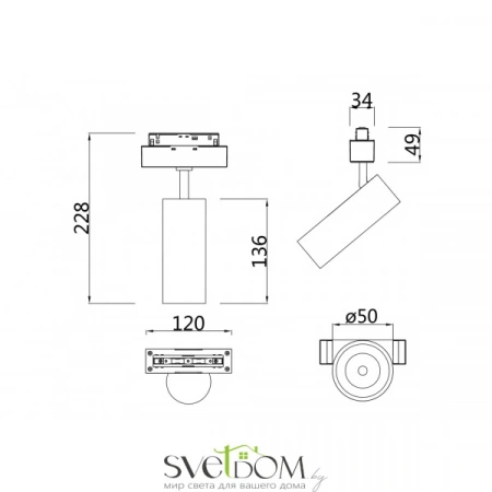 TR019-2-10W3K-W Maytoni