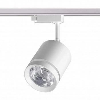 358802 PORT NT21 119 белый Светильник трековый однофазный трехжильный IP20 LED 15W 1300Лм 4000K 85-265V ARUM