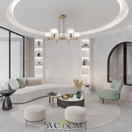 Подвесные светильники Maytoni MOD411PL-06G от Магазина Svetdom.by