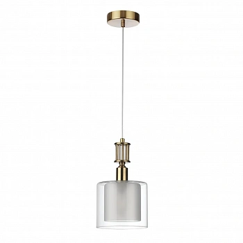 5088/1 CLASSIC ODL25 655 античная бронза/стекло Подвес E14 1*40W SAGA