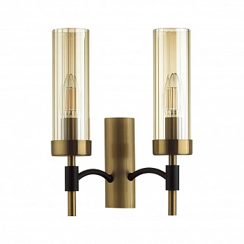 6538/2W CLASSI LN23 167 черный, латунь Бра E14 2*40W 220V SHARON
