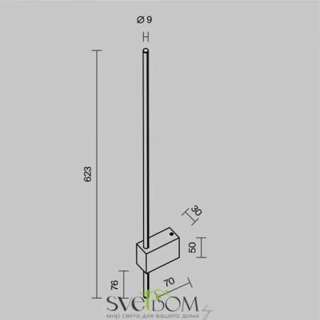 Бра C070WL-L6B3K Maytoni | Svetdom.by