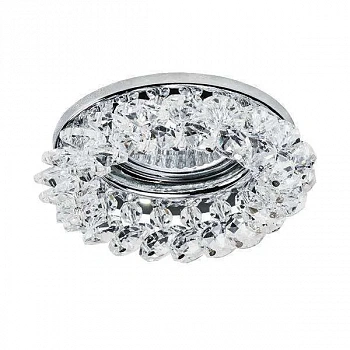 Lightstar 030304 Светильник ONORA CR MR16/HP16 ХРОМ/ПРОЗРАЧНЫЙ