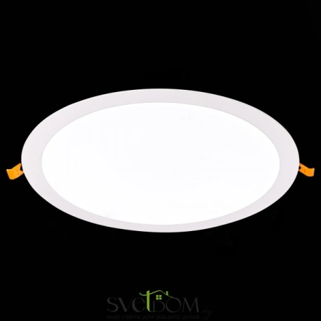 ST209.548.24 Св-к встр. Белый LED 1*24W 4000K 1 848Lm Ra80 110° IP20 D300xH8 90-265V Встраиваемые светильники ST LUCE