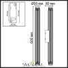 7141/12WL NATURE ODL25 681 светильник черный/металл IP65 LED 12W 629Лм 38° 3000K 85-265V JUG Odeon Light