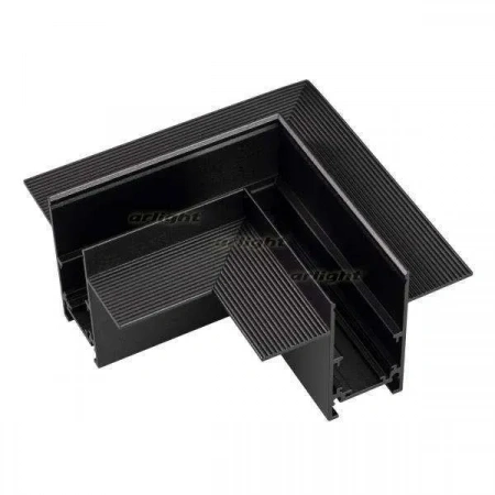 ARLIGHT Коннектор угловой MAG-ORIENT-CON-2652-FDW-L90 (BK) (Arlight, IP20 Металл, 3 года)
