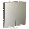 Выключатель двухклавишный с подсветкой Voltum S70 VLS020204  Voltum VLS020204