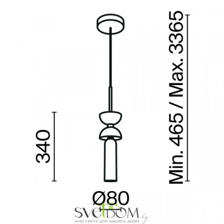 Подвесные светильники Maytoni MOD178PL-01GR от Магазина Svetdom.by