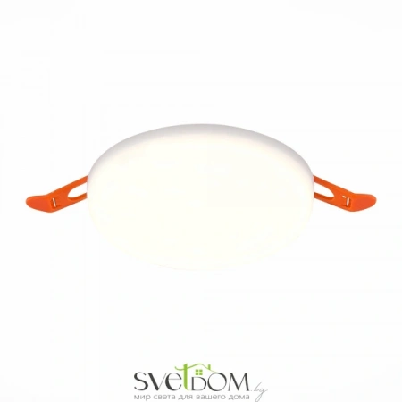ST700.538.16 Св-к встр. Белый LED 1*16W 3000K 1 380Lm Ra80 180° IP44 D120xH20 85-265V Встраиваемые светильники ST LUCE
