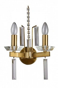 CRYSTAL LUX Бра MARRON AP2 BRASS