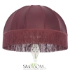 Citilux Базель CL407923T Торшер патина со столиком и красным абажуром CITILUX