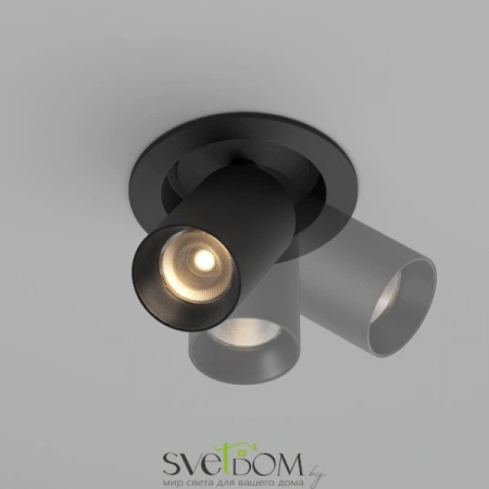 Встраиваемые светильники Maytoni C071CL-7W3K-B от Магазина Svetdom.by