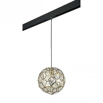 Lightstar PRO724012 Светильник д/1-фазн трека FERMO 1х40W E27 ЗОЛОТО/ЧЕРНЫЙ (724012+595007)