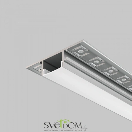 Алюминиевый профиль скрытого монтажа 61x14 ALM-6114-S-2M