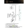 Светильник настенный (Бра) Aployt  APL.0124.01.07 Aployt