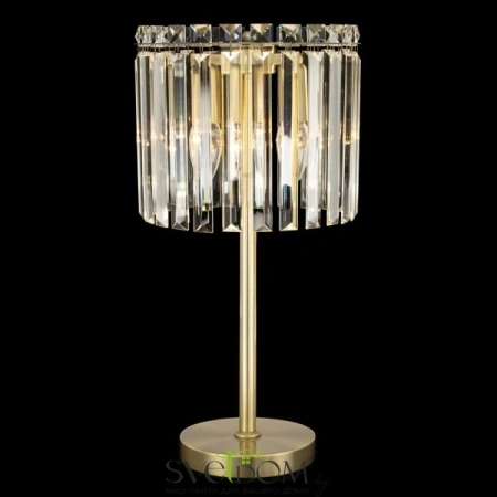 Citilux Джейн CL306833 Хрустальная настольная лампа Бронза CITILUX