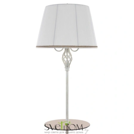 Citilux Вена CL402920T Торшер патина со столиком и белым абажуром CITILUX
