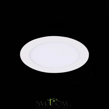 ST210.538.08 Св-к встр. Белый LED 1*8W 3000K 640Lm Ra80 110° IP20 D120xH30 220-240V Встраиваемые светильники ST LUCE