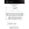 Люстры подвесныеAPL.026.13.85 Aployt | Svetdom.by