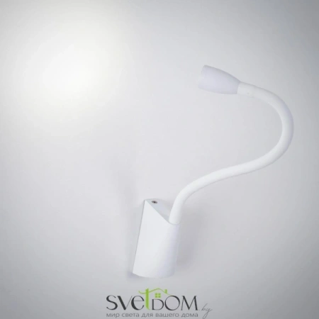 Citilux Декарт CL704340 LED Бра гибкое с выключателем Белое CITILUX