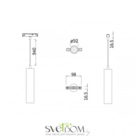 Светильники Maytoni TR016-2-12W4K-W от Магазина Svetdom.by