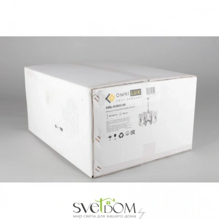 Люстры подвесныеOML-63803-08 Omnilux | Svetdom.by