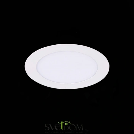 ST210.548.08 Св-к встр. Белый LED 1*8W 4000K 640Lm Ra80 110° IP20 D120xH30 220-240V Встраиваемые светильники ST LUCE