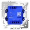 Проходной переключатель одноклавишный с подсветкой  Voltum S70 VLS010403  Voltum VLS010403