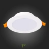 ST212.508.10 Св-к встр. Белый LED 1*10W 3000K/4000K/6000K 850Lm Ra80 110° IP20 D120xH30 220-240V Встраиваемые светильники ST LUCE