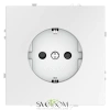 Розетки электрические с заземлением и шторками  Voltum S70 VLS040202  Voltum VLS040202