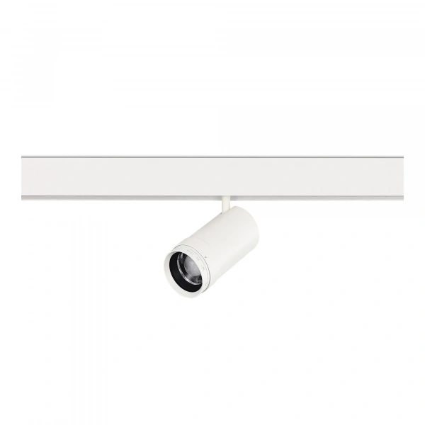 ST357.536.20 Магнитный трековый светильник ZOOM Белый LED 1*20W 3000K Lm Ra90 10-55° IP20 D60xH170 4 SKYLINE 48