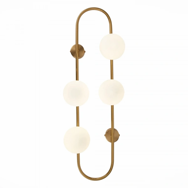 SL1149.301.04 Бра ST-Luce Латунь/Белый G9 4*5W VERA