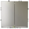 Выключатель двухклавишный с подсветкой Voltum S70 VLS020204  Voltum VLS020204