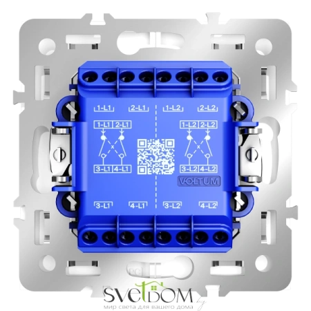 Переключатели Voltum S70 Белый VLS020501 Voltum VLS020501