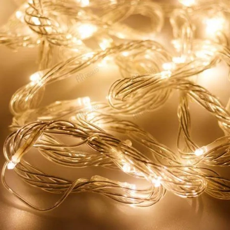 ARLIGHT Светодиодная гирлянда ARD-STRING-HOME-10000-CLEAR-99LED-RUN WARM (230V, 10.5W) (Ardecoled, IP20)