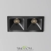 Встраиваемый светильник Technical DL043-02-10W4K-SQ-B-1 Maytoni