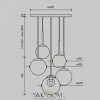 Подвесные светильники Maytoni MOD521PL-05G от Магазина Svetdom.by