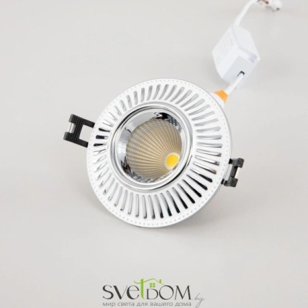Citilux Дзета CLD042NW1 LED Встраиваемый светильник с диммером CITILUX