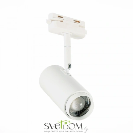 ST600.546.12 Св-к трек. Zoom Белый LED 1*12W 4000K 1 200Lm Ra>80 15-60° IP20 L137xW59xH179 170-240V Однофазная трековая система ST LUCE