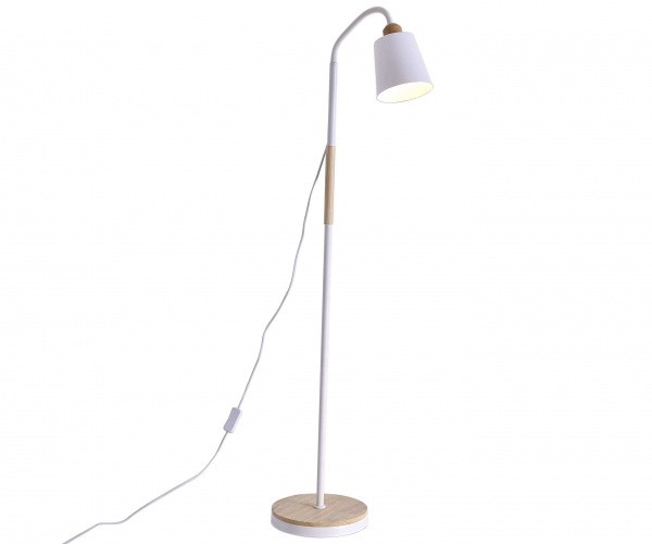 Kink Light 07031,01 Торшер Офелия белый